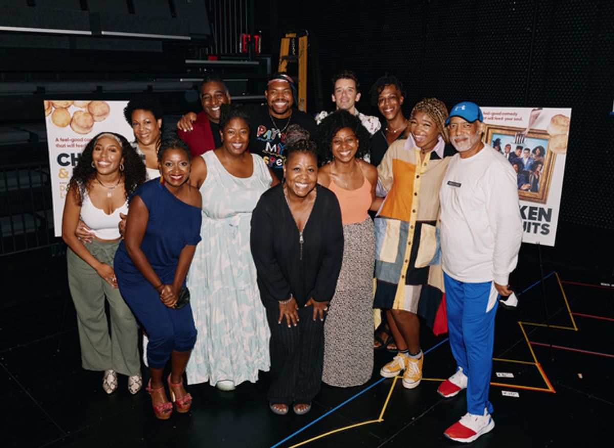 Cast of Chicken & Biscuits at Photos: CHICKEN & BISCUITS Cast Gathers for First Rehearsals