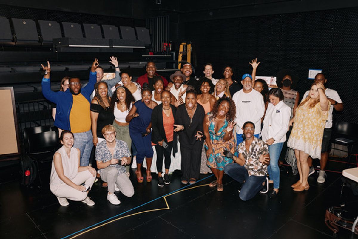 Cast of Chicken & Biscuits at Photos: CHICKEN & BISCUITS Cast Gathers for First Rehearsals