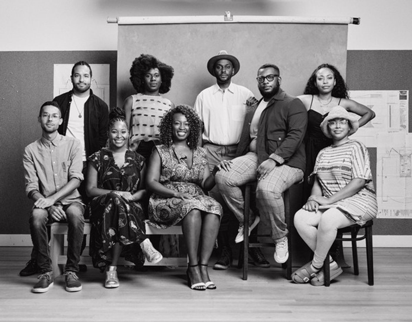 Photos: CHICKEN & BISCUITS Creative Team Poses in Rehearsals!  Image