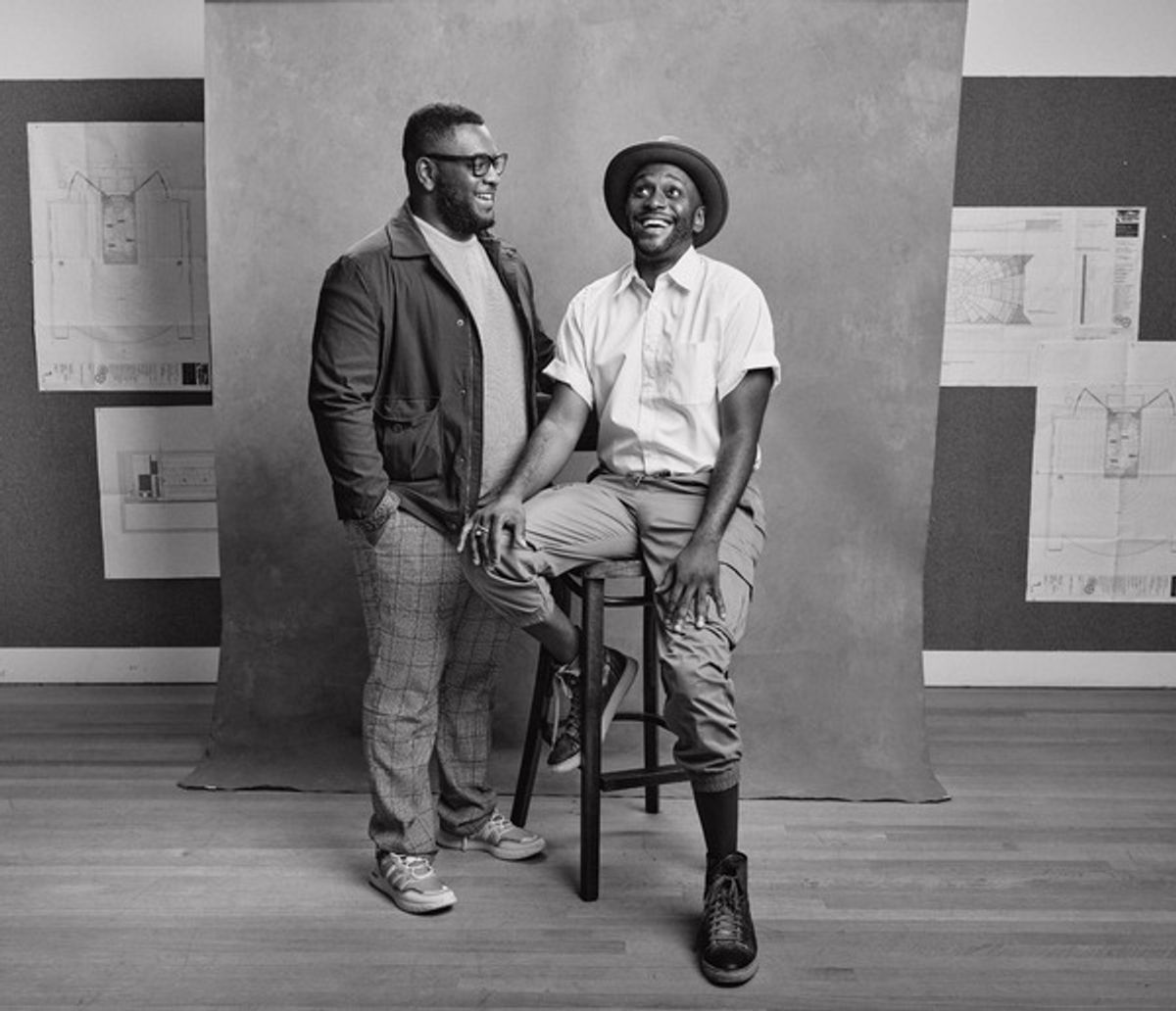 Zhailon Levingston and Douglas Lyons at 