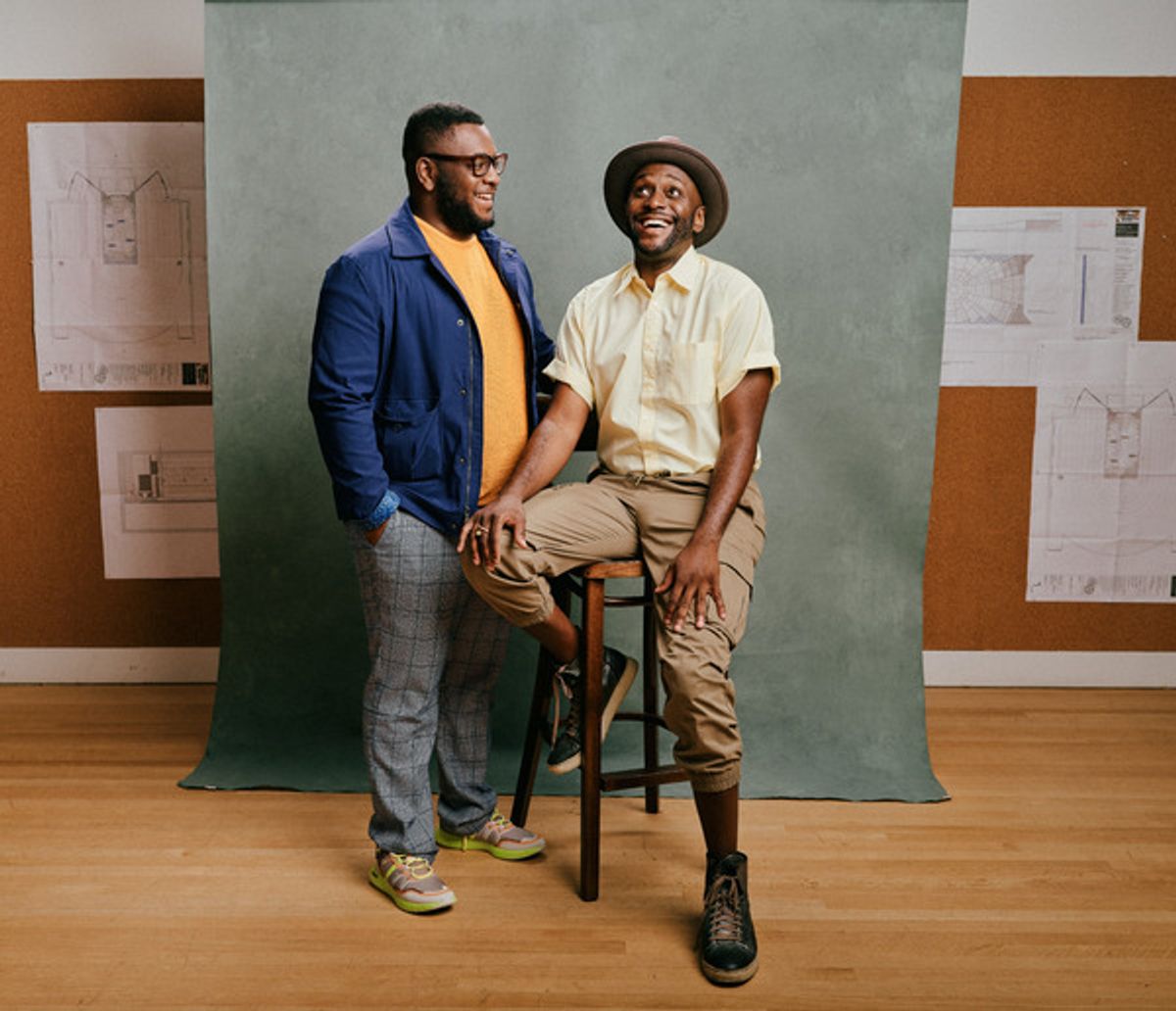 Zhailon Levingston and Douglas Lyons at 