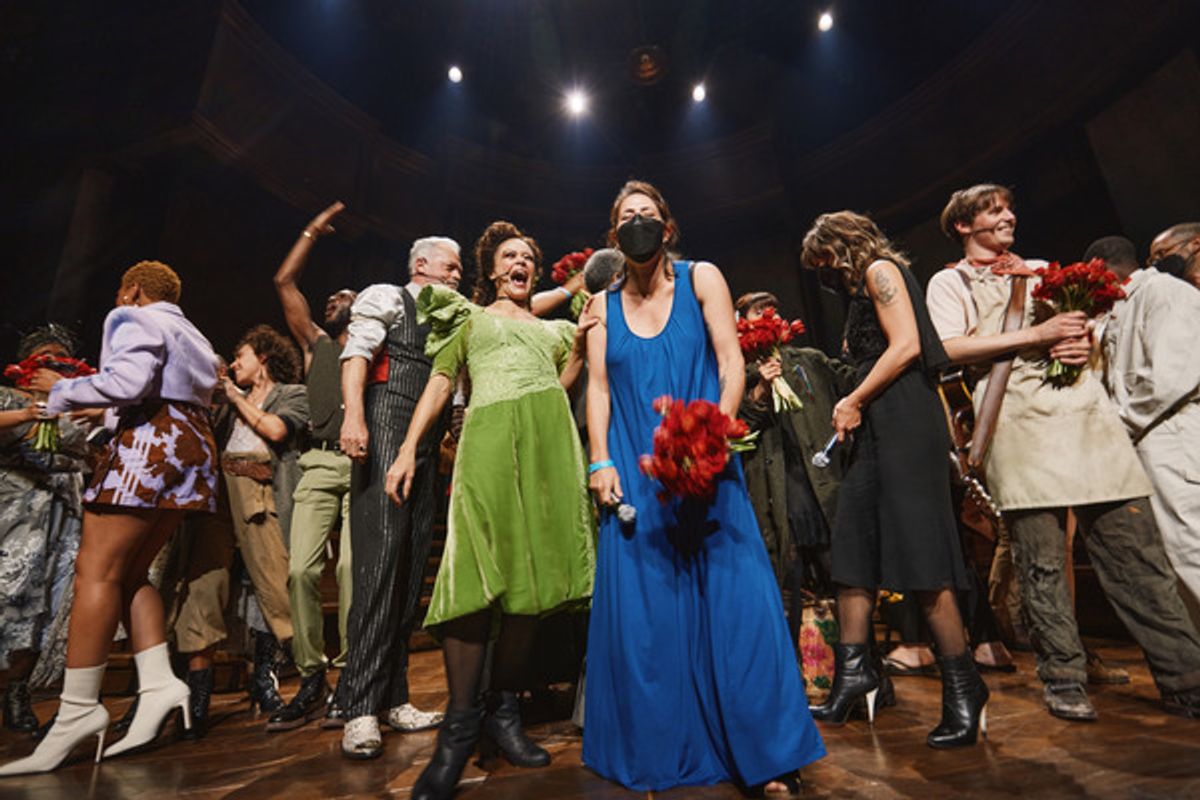 Amber Gray and Rachel Chavkin at 