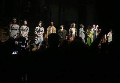 Cast of Hadestown Photo