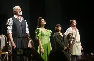 Tom Hewitt, Amber Gray, Eva Noblezada @ BroadwayWorld Tom Hewitt, Amber Gray, Eva Noblezada Photo