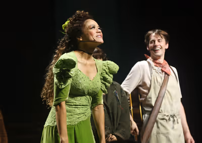Amber Gray and Reeve Carney Photo