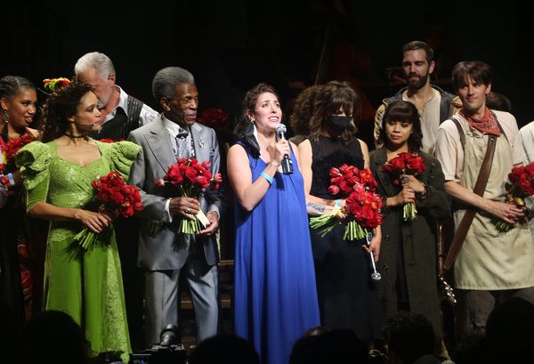 Photos: HADESTOWN Company Celebrates First Performance Back on Broadway — photo 16 of 43