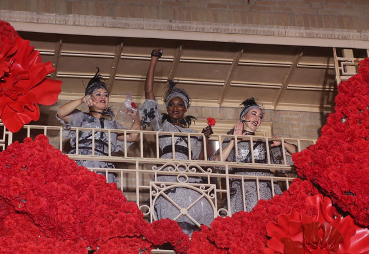 Jewelle Blackman, Jessie Shelton and  Mariand Torres  at 