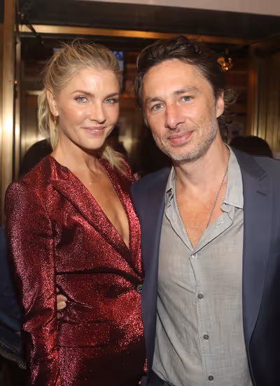 Amanda Kloots and Zach Braff Photo