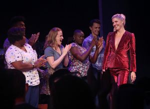 Amanda Kloots and the cast @ BroadwayWorld Amanda Kloots and the cast Photo