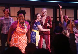 Charity Angel Dawson, Sara Bareilles, Amanda Kloots, Caitlin Houlahan and  Christophe Photo