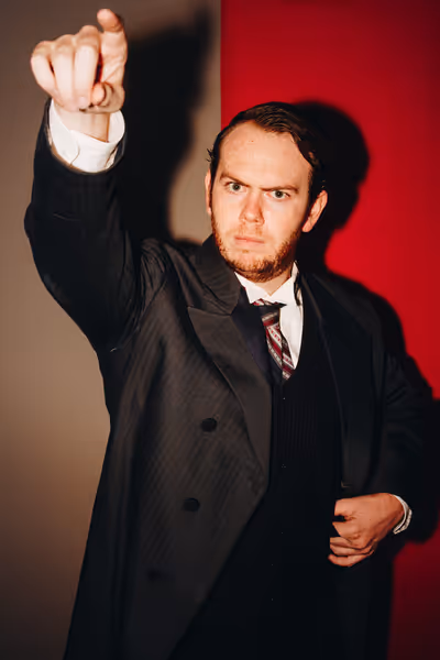 Sean Casey Flanagan in Blood on My Mother''s Apron  Photography by Ian McQueen Photo