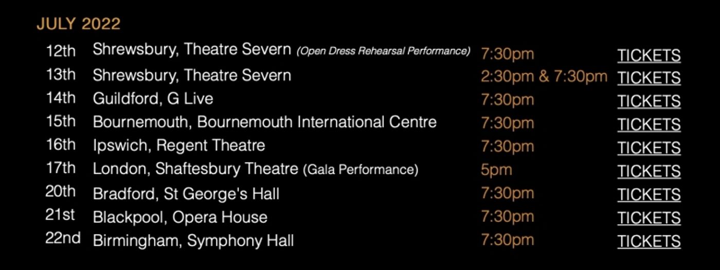 25th ANNIVERSARY - BURN THE FLOOR - THE REUNION UK Tour Announced  Image