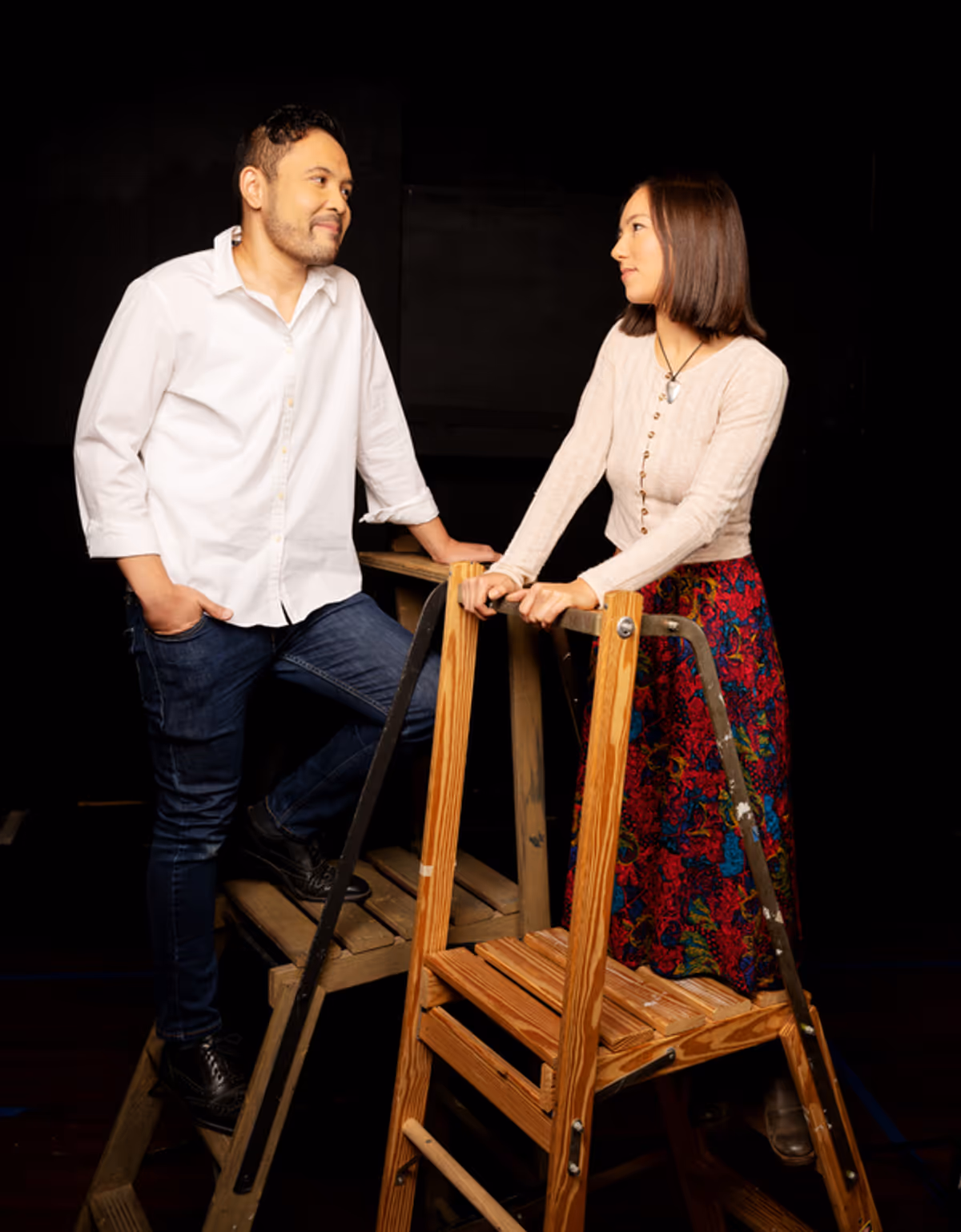 Justin P. Lopez and Grace Dolezal-Ng at Photos: Contra Costa Civic Theatre Presents OUR TOWN