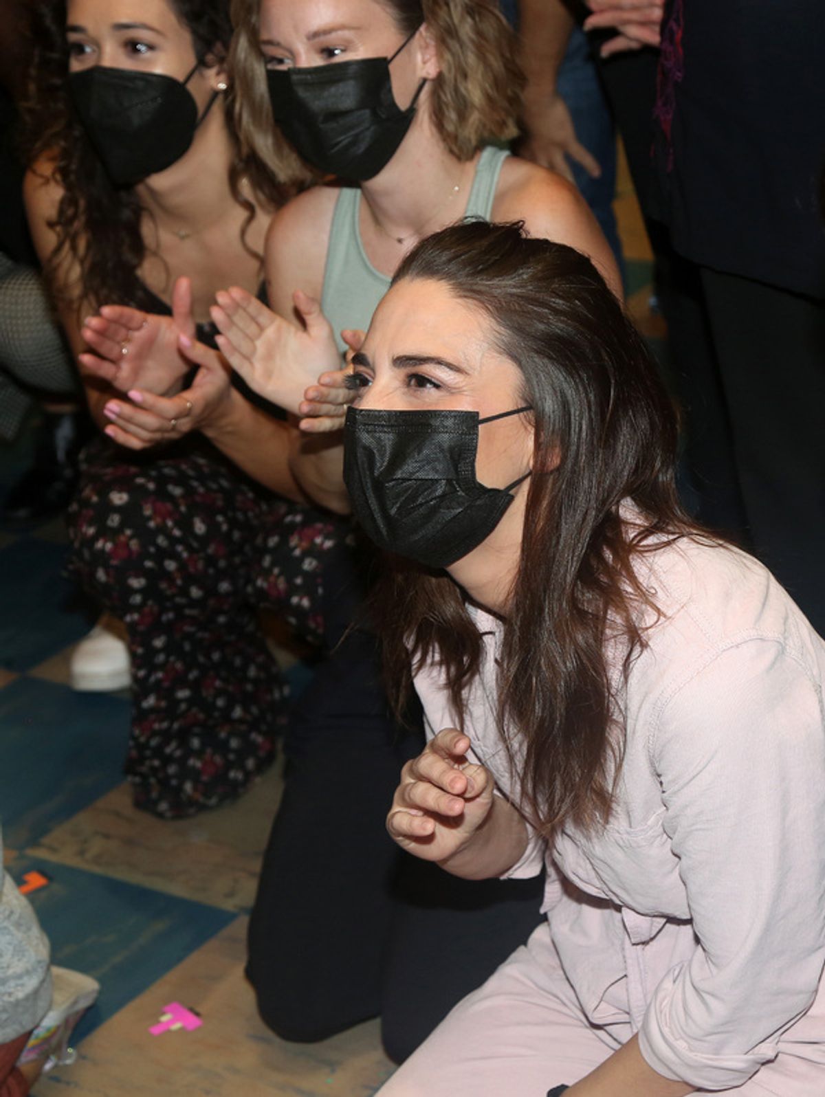 Company of Waitress at Photos: WAITRESS' Anastacia McCleskey (Virtually) Receives the Legacy Robe