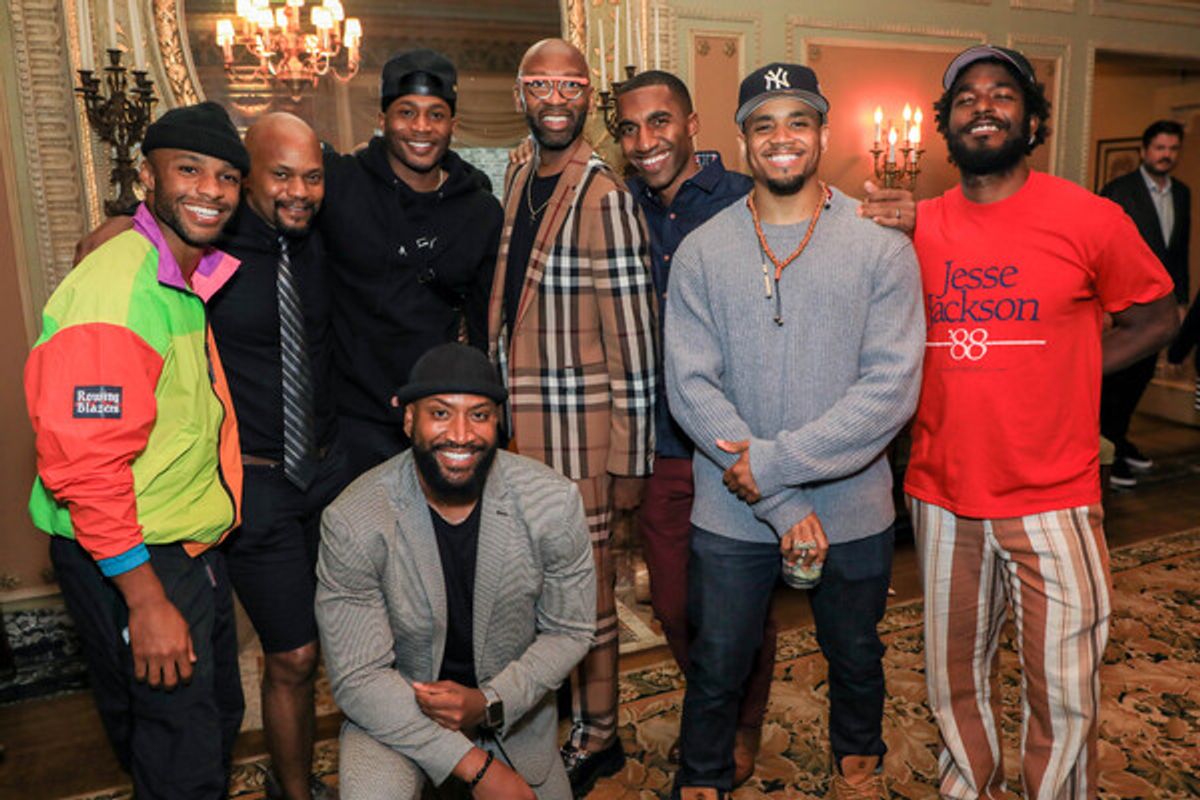 Dyllon Burnside, Forrest McClendon, Da’Vinchi, Bryan Terrell Clark, Steve Broadnax, Garrett Turner,  Tristan “Mack” Wilds, Luke James  at 