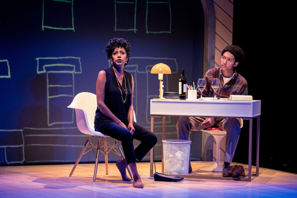 Marti Gobel and Jamaica Gobel at 