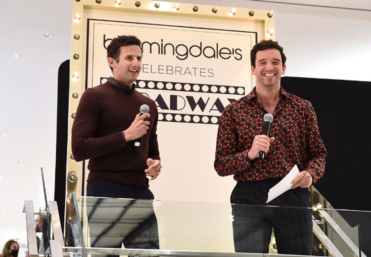 Roe Hartrampf and Michael Urie  at 