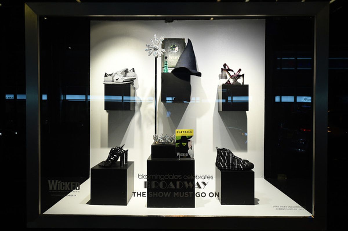 Window inspired by 'Wicked' at Photos: Michael Urie Hosts 'Opening Night at Bloomingdale's 59th Street'