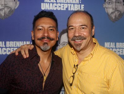 Ricky Rojas and Danny Burstein  Photo