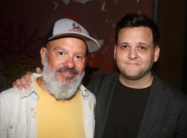 David Cross and Director Derek DelGaudio  Photo