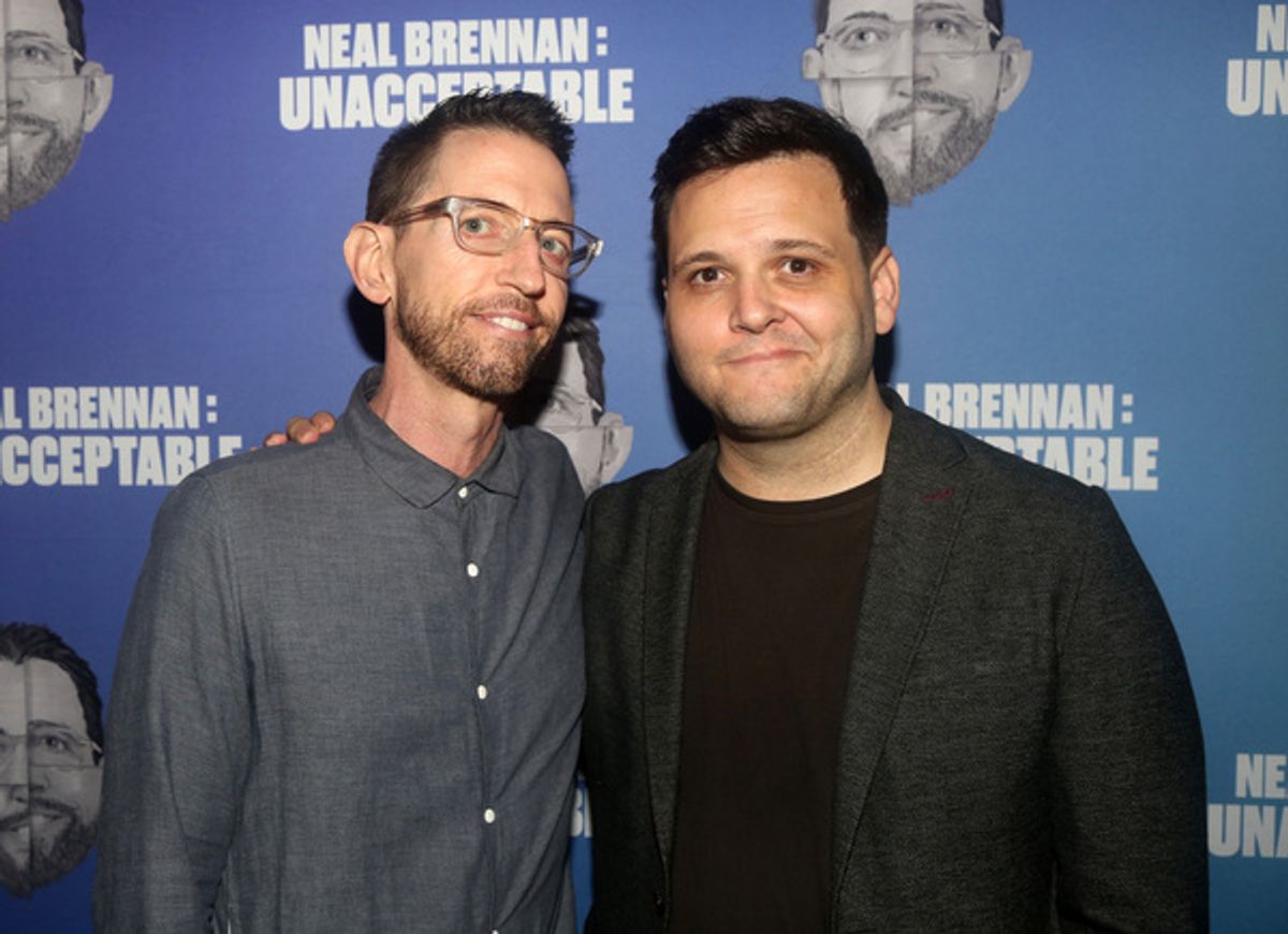 Neal Brennan and Director Derek DelGaudio at 