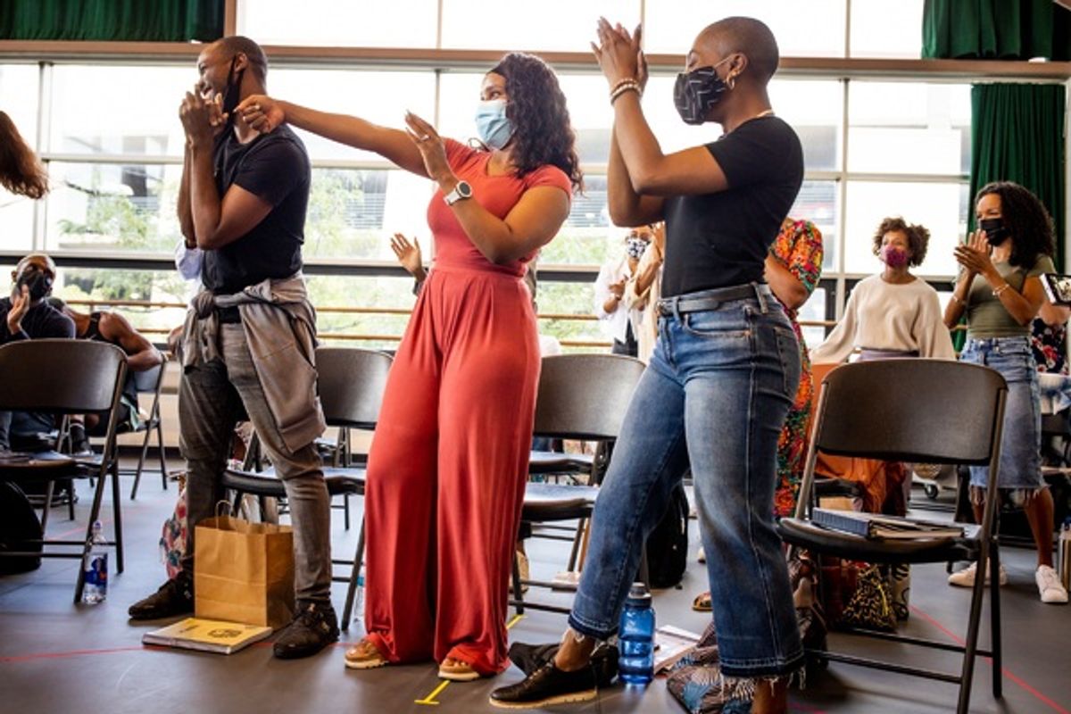 Tour Company at Photos & Video: See THE LION KING North American Tour's First Day Back After the Shutdown