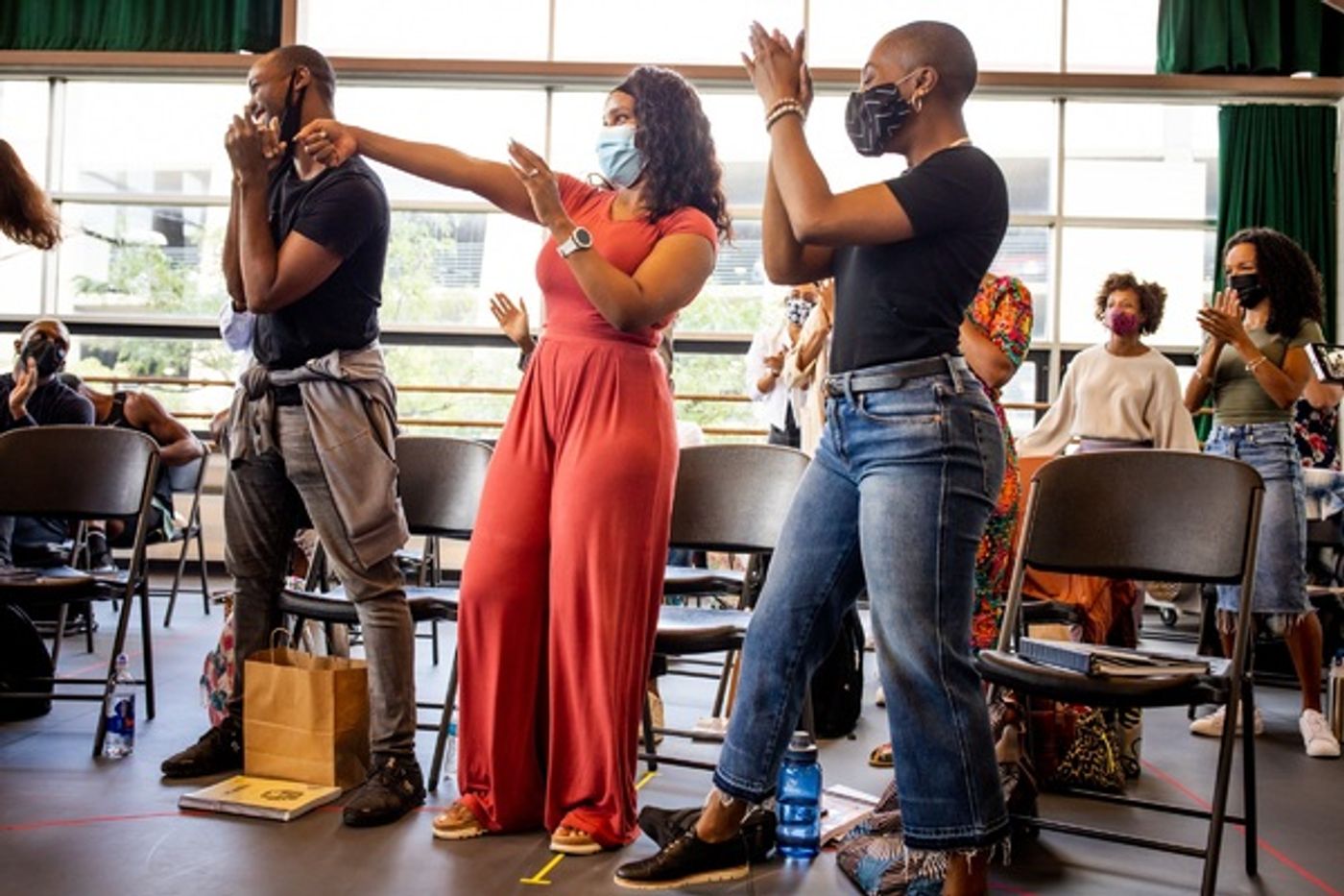 Photos & Video: See THE LION KING North American Tour's First Day Back After the Shutdown  Image