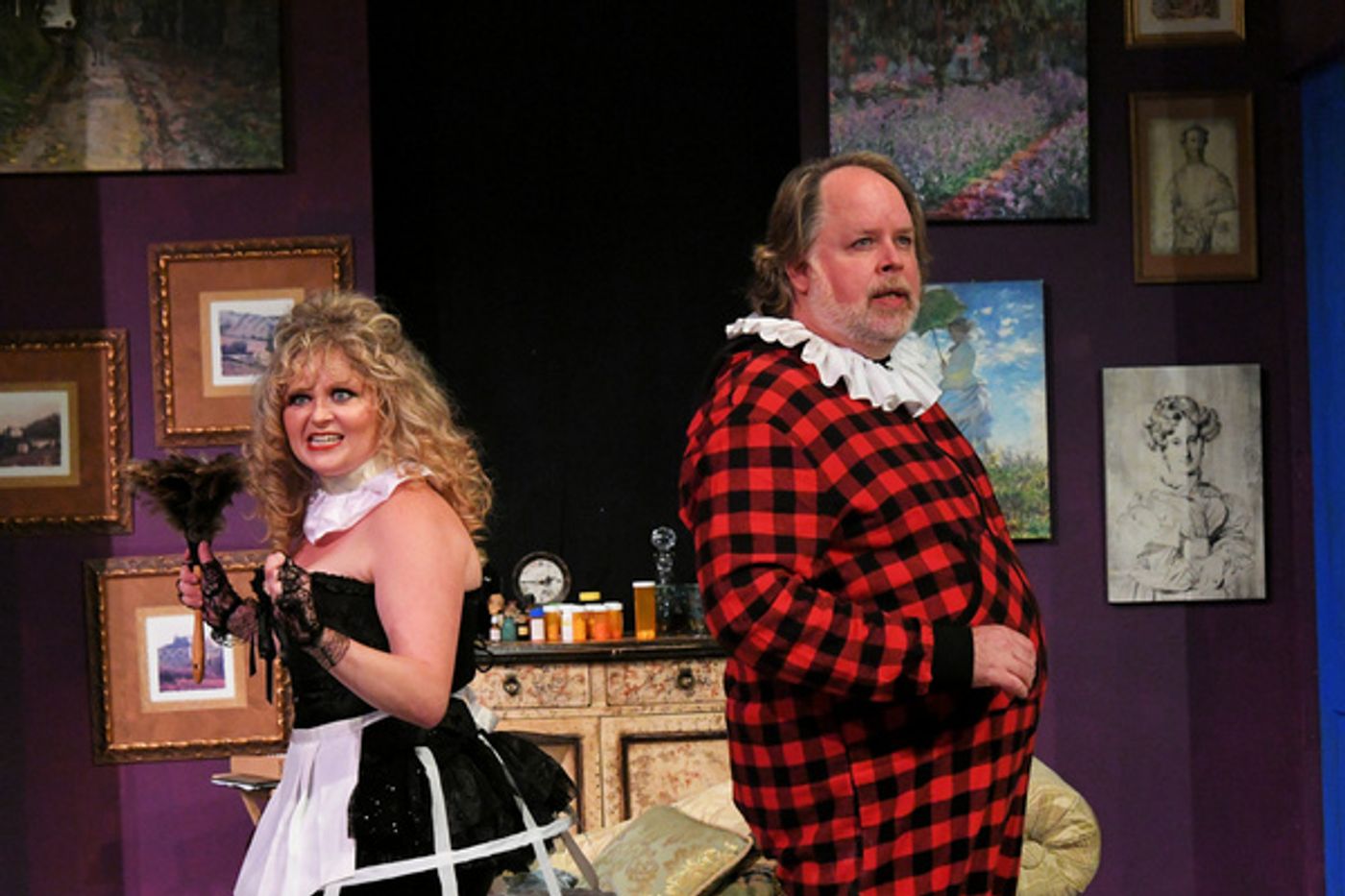Photos: The Classics Theatre Project Presents THE IMAGINARY INVALID Photos: The Classics Theatre Project Presents THE IMAGINARY INVALID Image