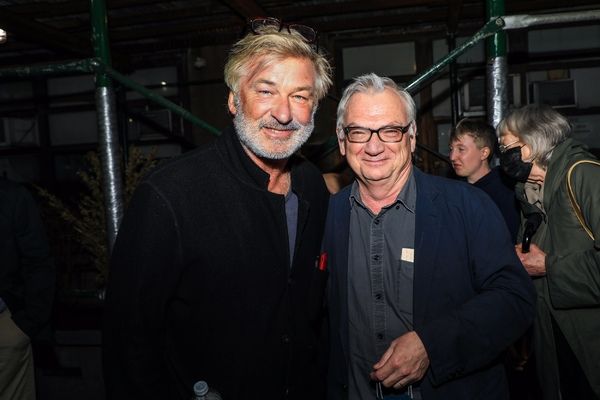 Alec Baldwin and Richard Nelson Photo