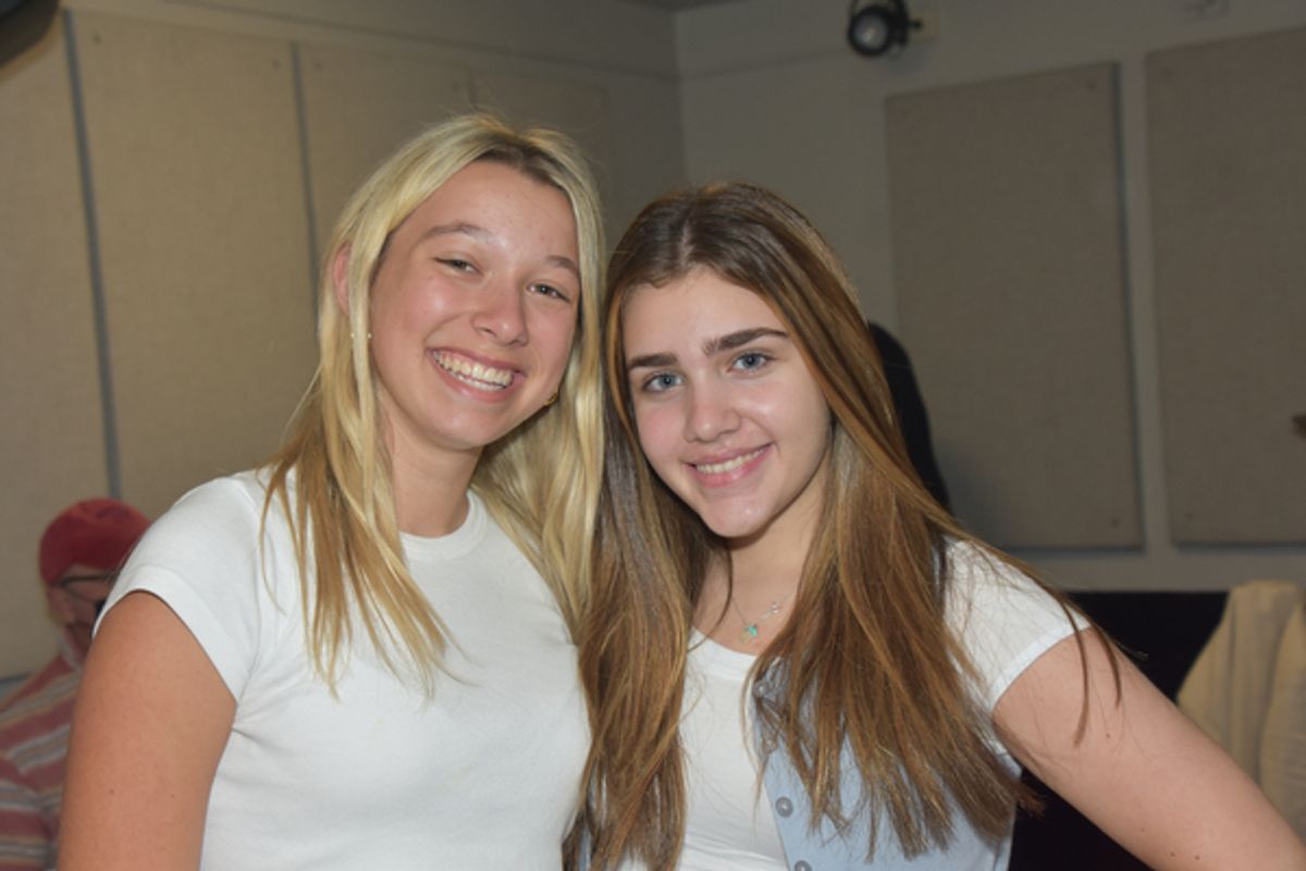 Avery Rehl and Amanda Swickle at 