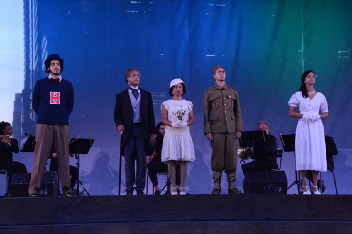 Andrei Pierre, Michael Early, Alisha Espinosa, Reynaldo Piniella and Sharlee Taylor at 