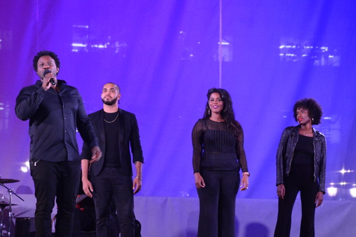 Joshua Henry, Drew Shade, LaDawn Taylor and Ashley Ware at 