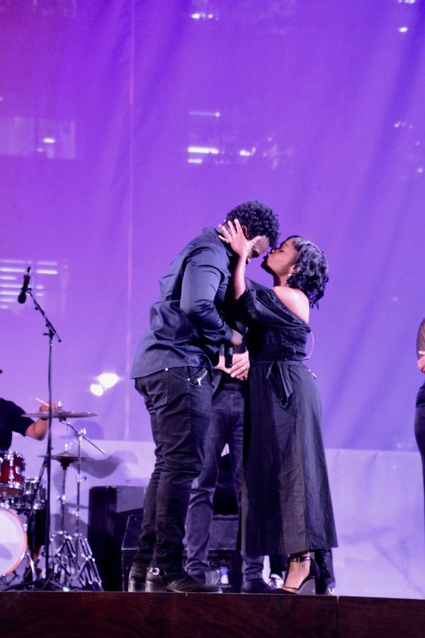 Joshua Henry and Kenita R. Miller Photo