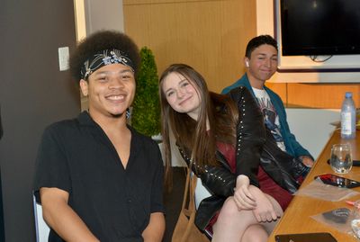 Marquise Neal, Bella Retter and Matteo Russo Photo