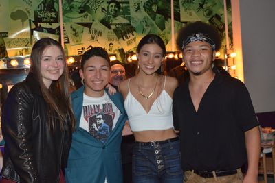 Bella Retter, Matteo Russo, Victoria Csatay and Marquise Neal Photo