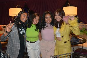 Sway Bhatia, Amaya Braganza, Anika Braganza and Adriane Braganza Photo