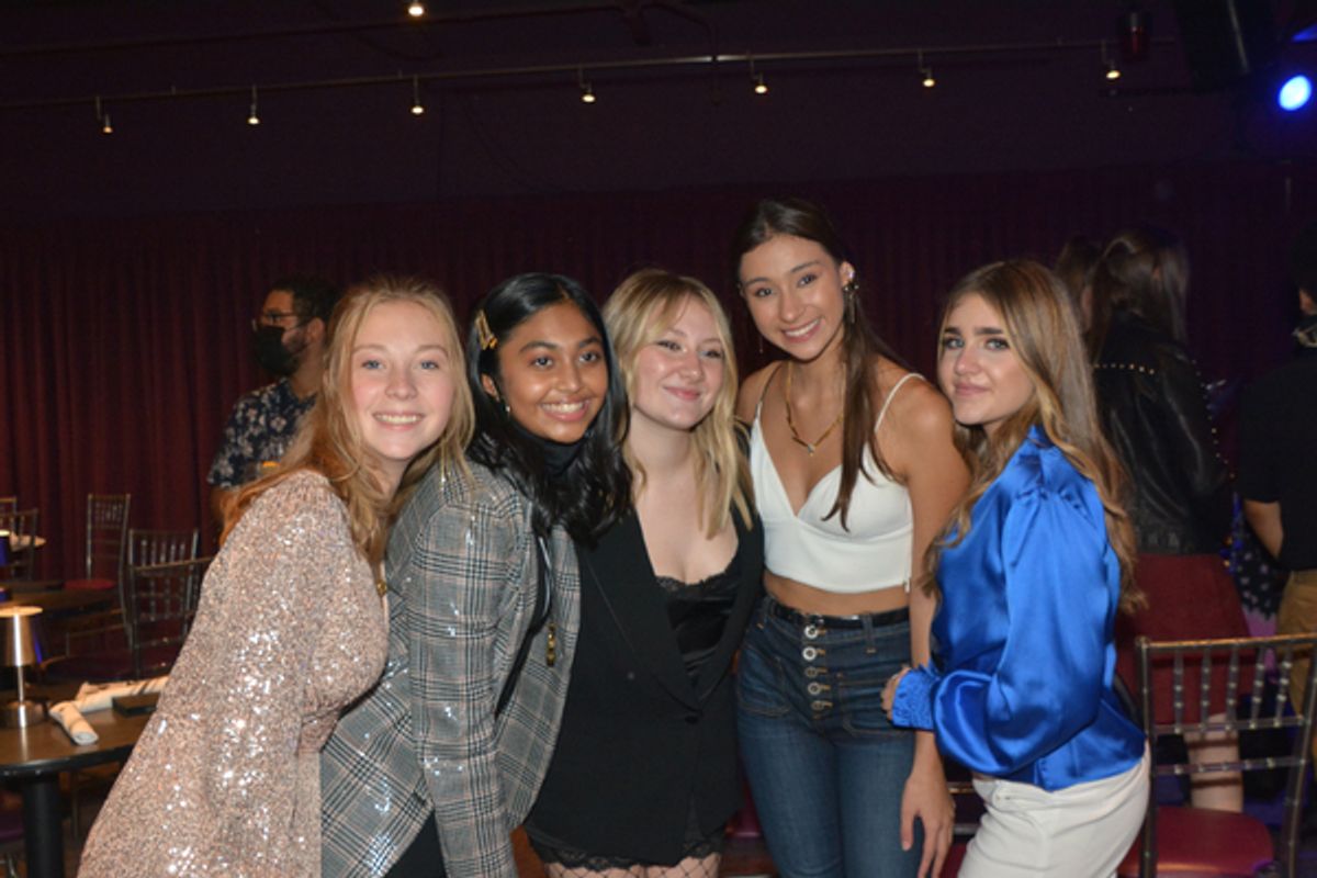 Sylvia Smith, Sway Bhatia, Isabelle Gottfried, Victoria Csatay and Amanda Swickle at 