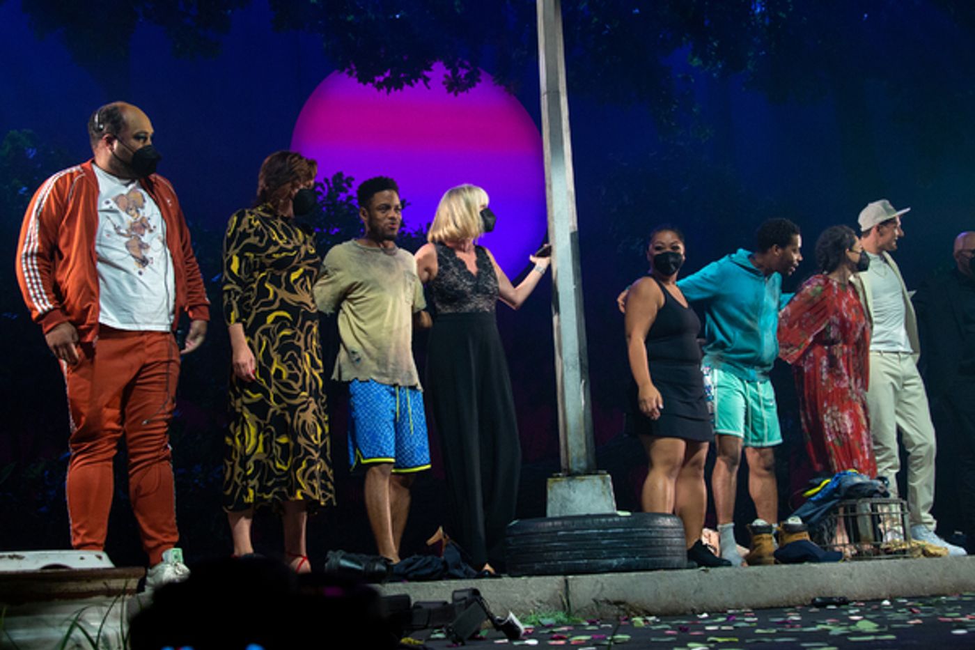 Photos: PASS OVER Officially Opens on Broadway; The Cast Takes Their Opening Night Bows  Image