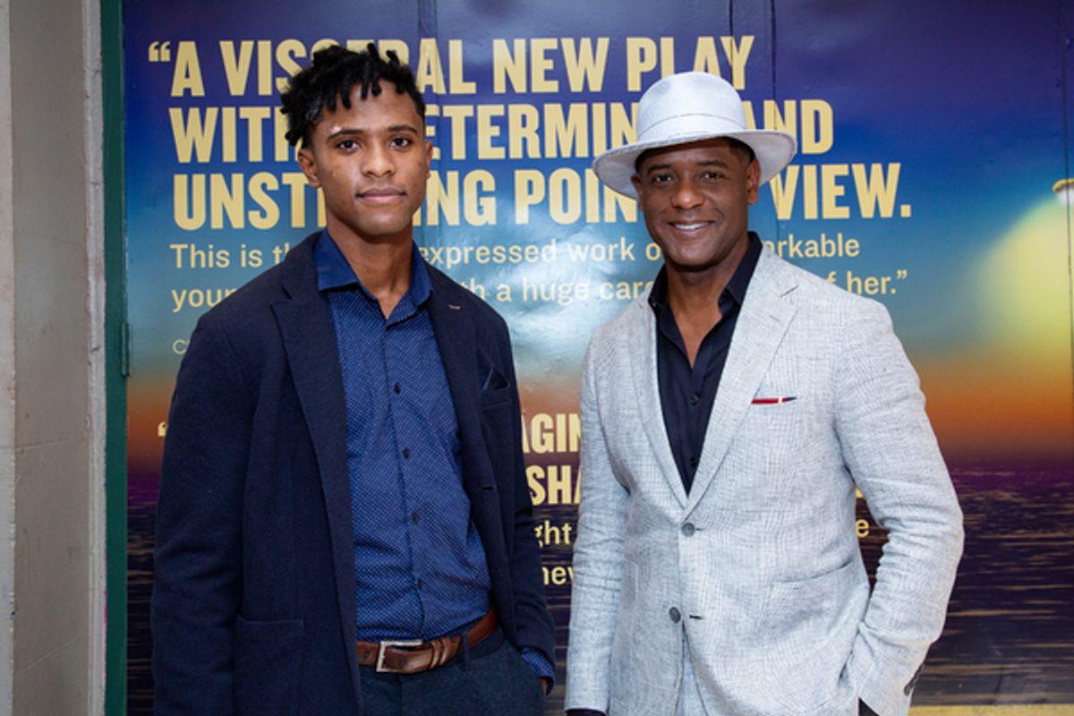 Paris Underwood, Blair Underwood at 