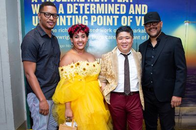 Justin Ellington, Sarafina Bush, Wilson Chin, Marcus Doshi Photo