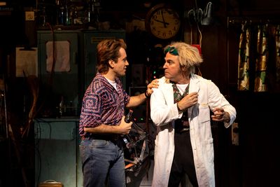 Olly Dobson, Roger Bart Photo