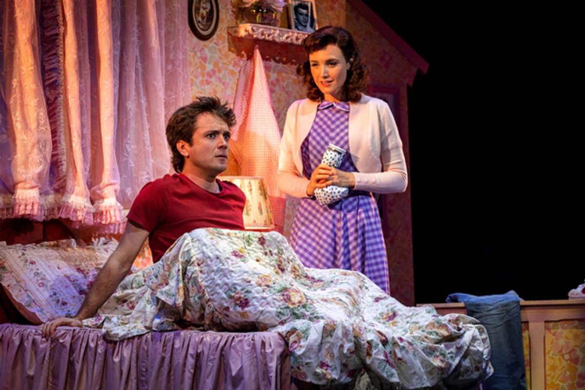 Olly Dobson, Rosanna Hyland at 