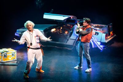 Roger Bart, Olly Dobson Photo