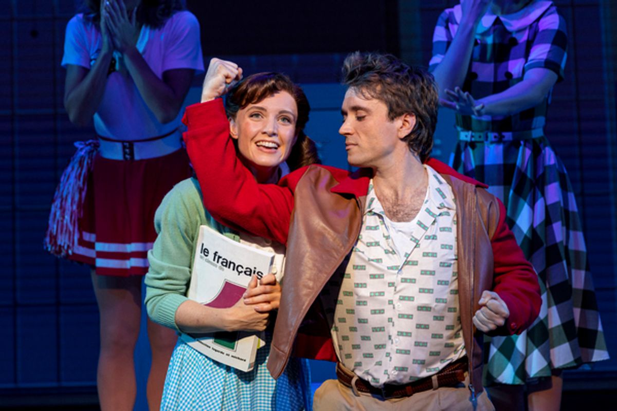 Rosanna Hyland and Olly Dobson at 