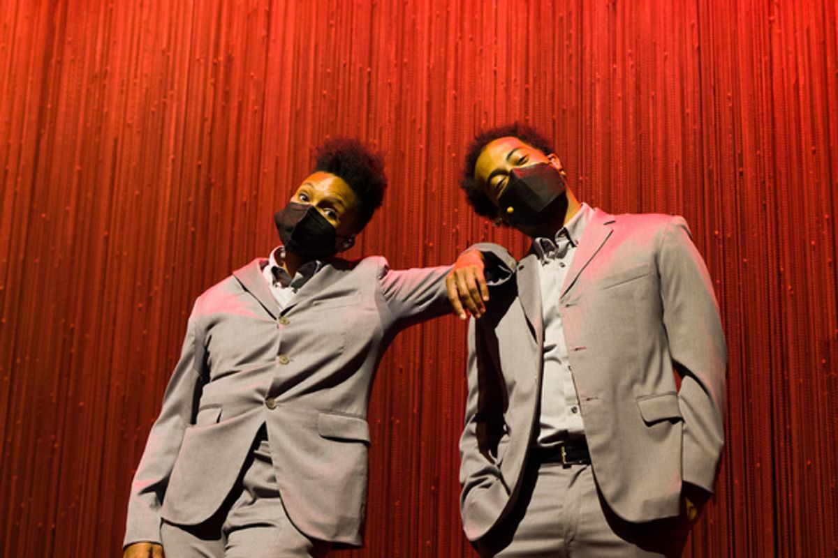 David Byrne and the company of American Utopia at 