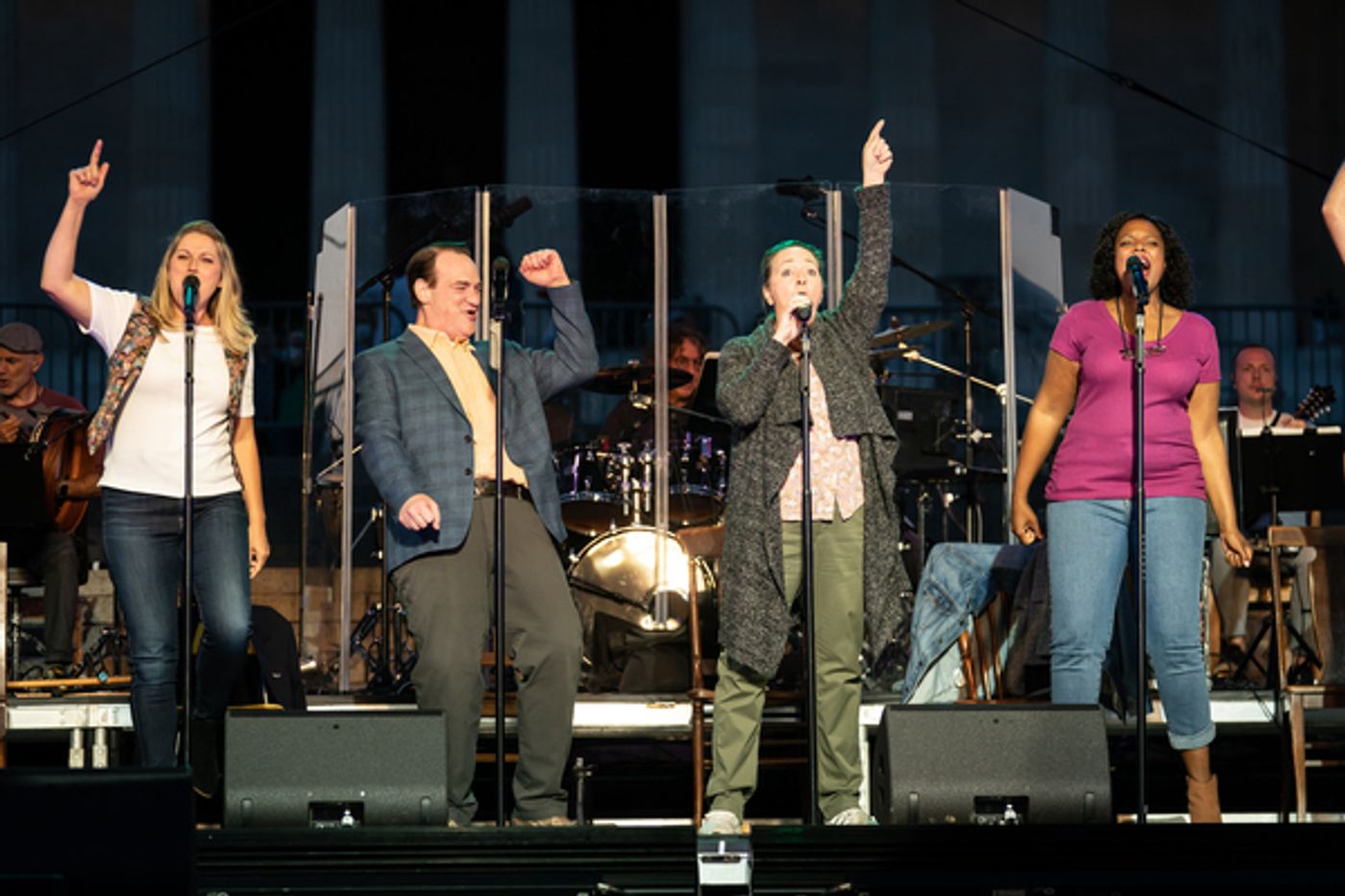 Photos: Tony LePage, Julie Reiber, Josh Breckenridge & More Star in COME FROM AWAY Concert at the Lincoln Memorial  Image