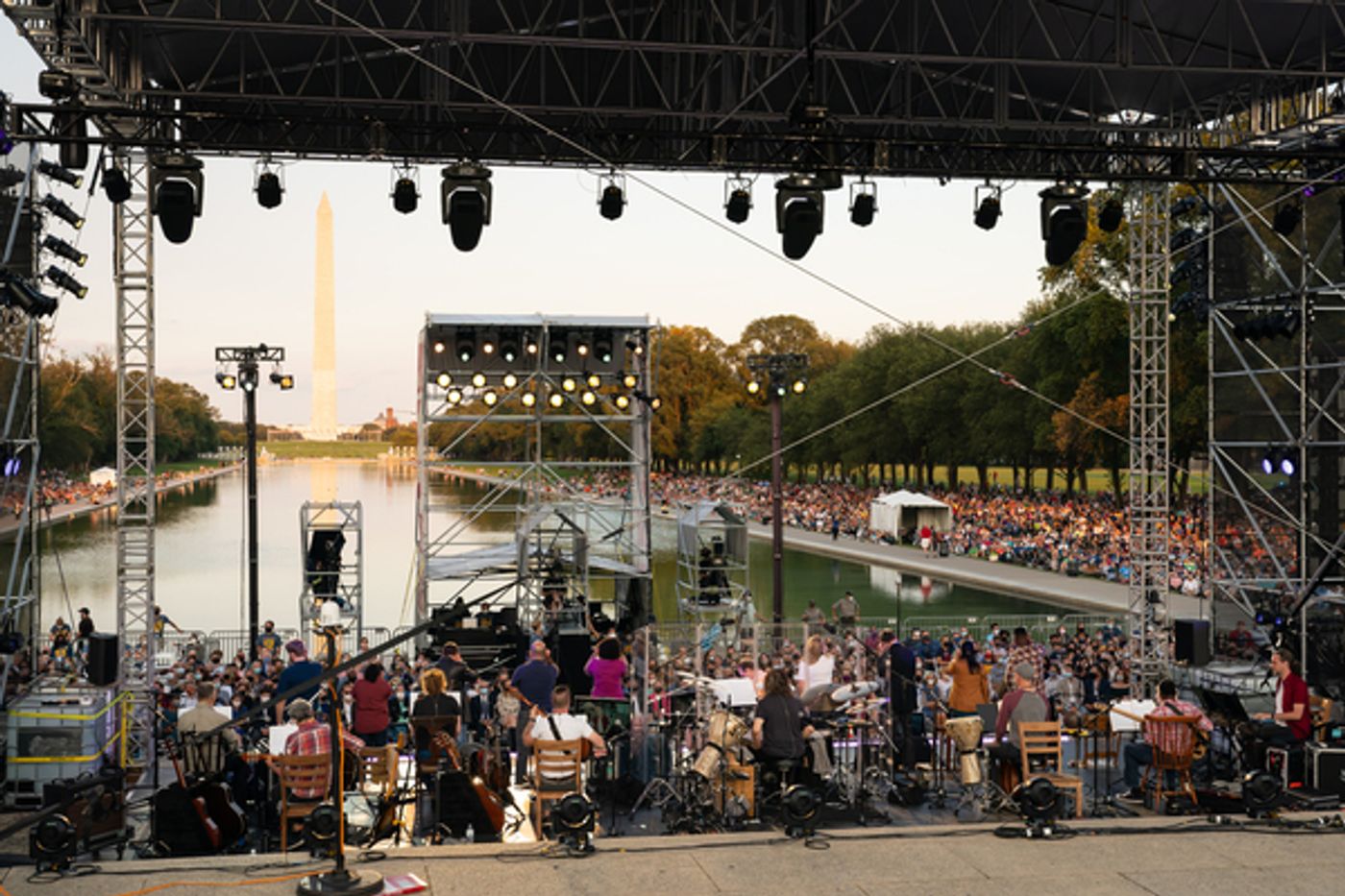 Photos: Tony LePage, Julie Reiber, Josh Breckenridge & More Star in COME FROM AWAY Concert at the Lincoln Memorial  Image