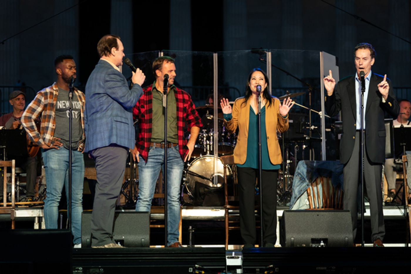 Photos: Tony LePage, Julie Reiber, Josh Breckenridge & More Star in COME FROM AWAY Concert at the Lincoln Memorial  Image