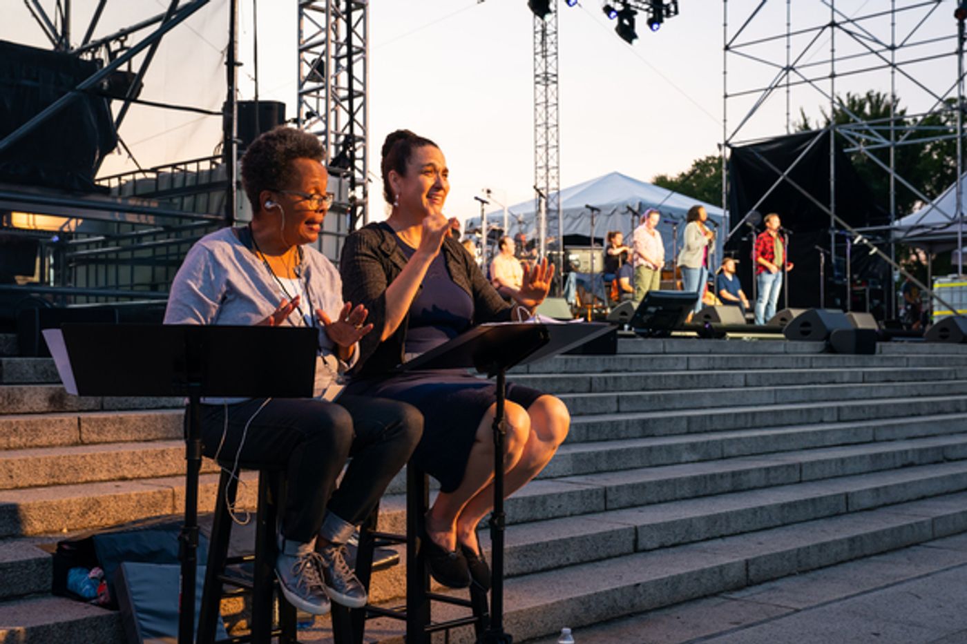 Photos: Tony LePage, Julie Reiber, Josh Breckenridge & More Star in COME FROM AWAY Concert at the Lincoln Memorial  Image