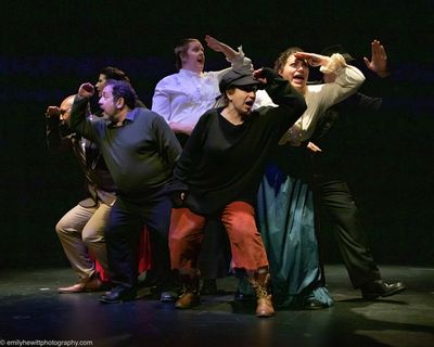The cast of The Whimsical World of Sherlock Holmes Photo